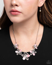 Load image into Gallery viewer, April Showers Bring Flowers - Pink Necklace