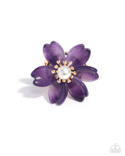 Load image into Gallery viewer, Floral Force - Purple Ring