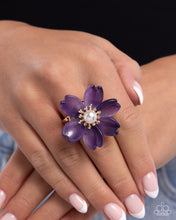 Load image into Gallery viewer, Floral Force - Purple Ring