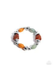 Load image into Gallery viewer, Sturdy Season - Orange Stretchy Bracelet