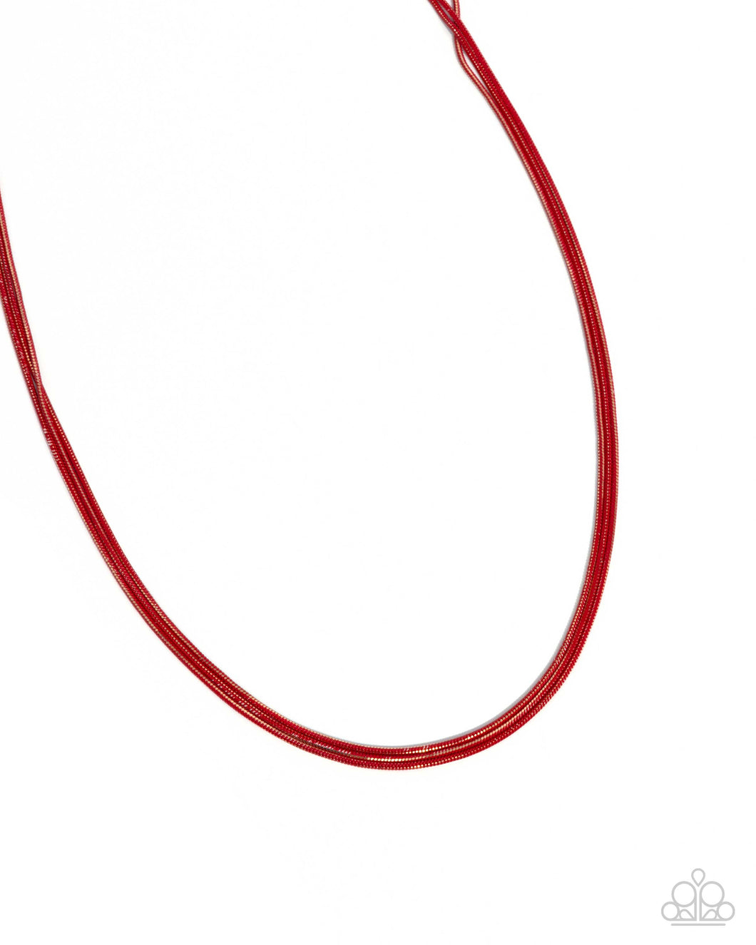 Corded Champion - Red Necklace