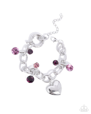 Seesaw Shimmer - Purple Bracelet