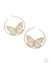 Load image into Gallery viewer, Aerial Alias - Gold Hoop Earrings