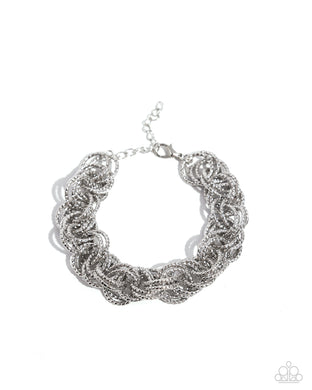 Audible Shimmer - Silver Bracelet