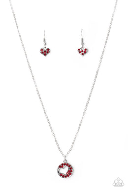 Bare Your Heart - Red Necklace