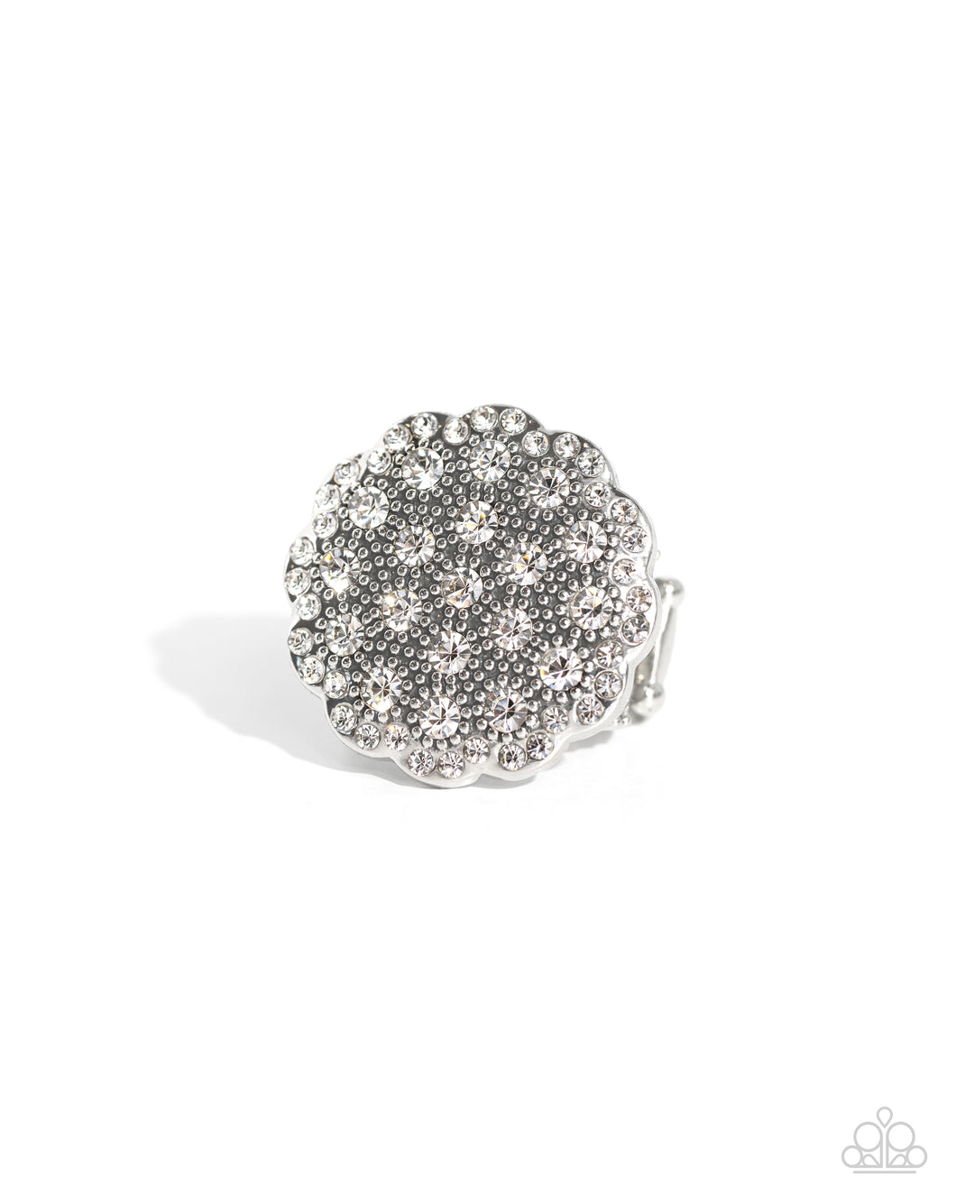 Blingy Bouquet - White Ring