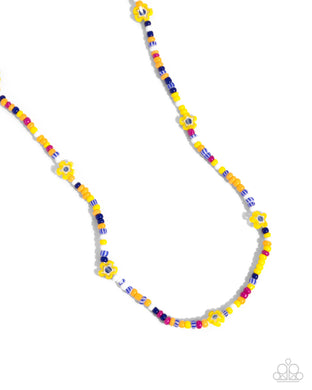 Candyland Craze - Yellow Necklace