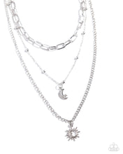 Load image into Gallery viewer, Celestial Craze - Silver Necklace