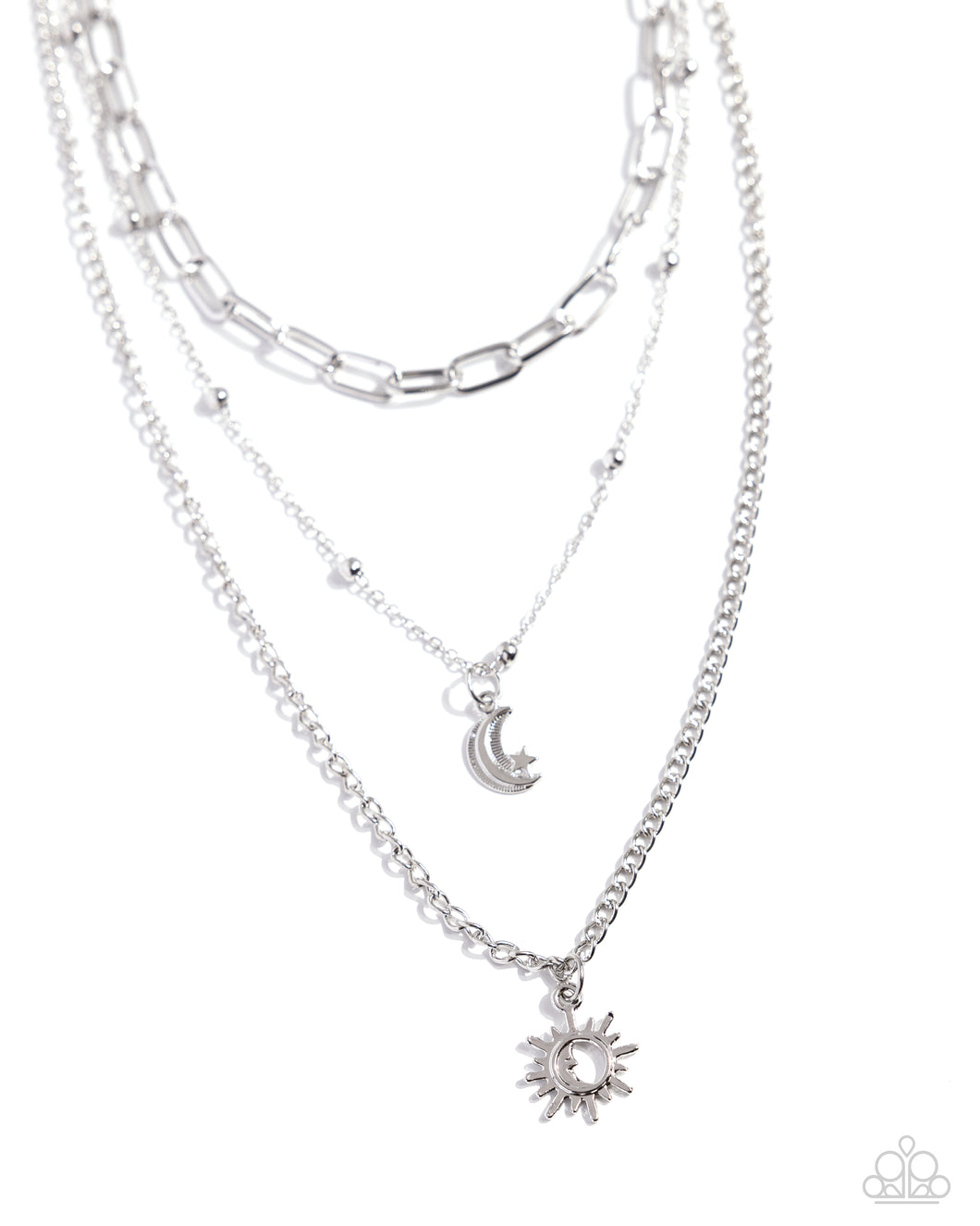 Celestial Craze - Silver Necklace