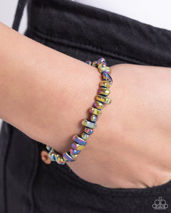 Charming Caliber - Multi Stretchy Bracelet