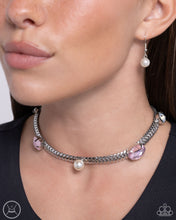 Load image into Gallery viewer, Classy Collectable - Pink Choker Necklace