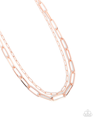 Monochromatic Matinee - Copper Necklace