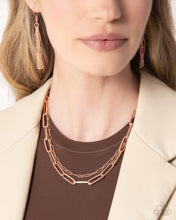 Load image into Gallery viewer, Monochromatic Matinee - Copper Necklace