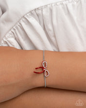 Load image into Gallery viewer, Bombshell Beginning - Red Bracelet