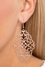 Load image into Gallery viewer, Contemporary Courtyards - Rose Gold Earrings