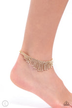 Load image into Gallery viewer, Curtain Confidence - Gold Anklet