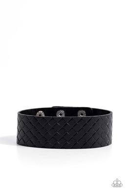 Diamondback Bandit - Black Snap Bracelet