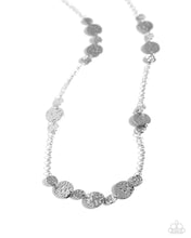 Load image into Gallery viewer, Elongated Elegance - Silver Necklace