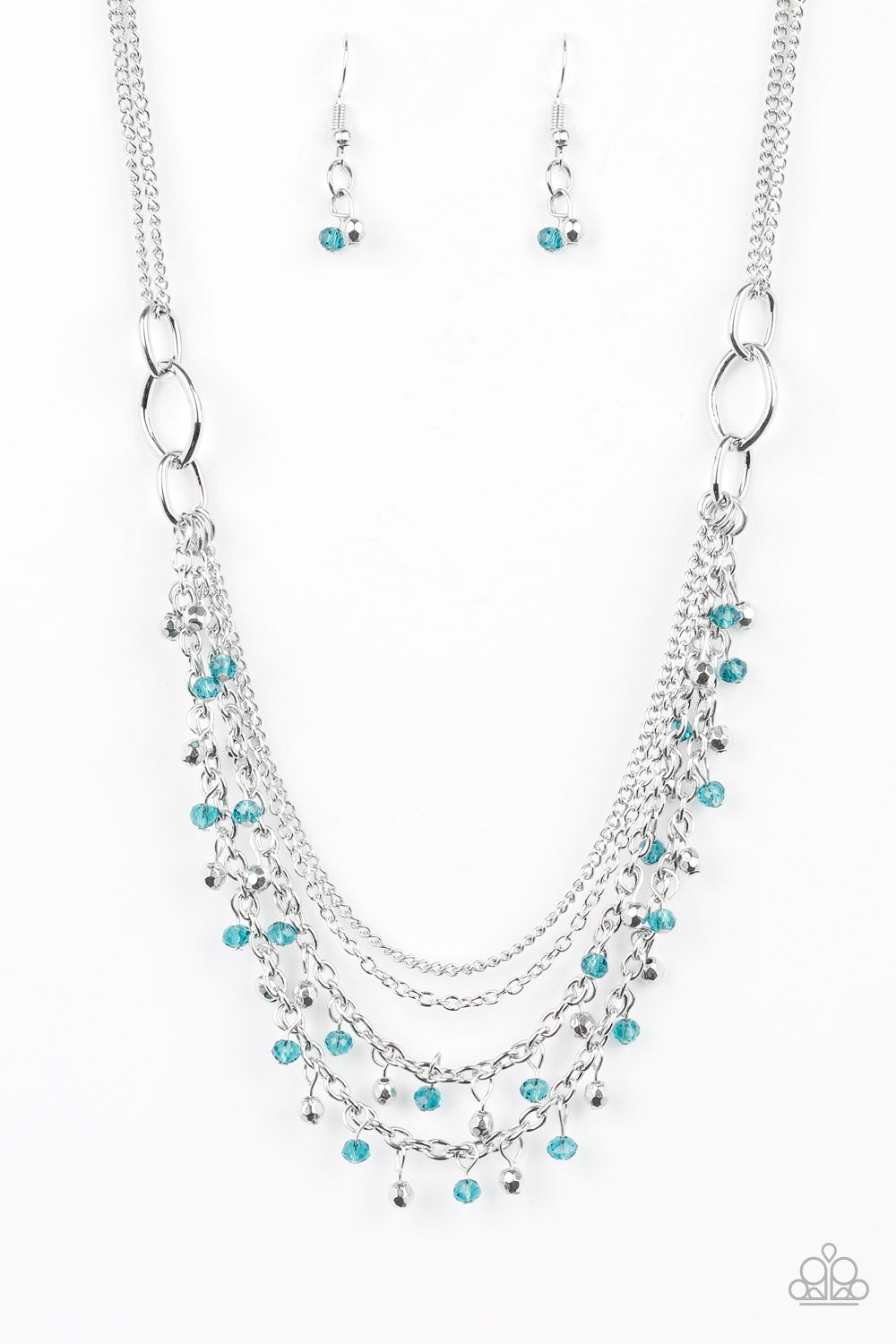 Financially Fabulous - Blue Necklace