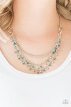 Load image into Gallery viewer, Financially Fabulous - Blue Necklace