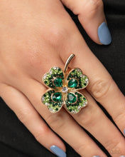 Load image into Gallery viewer, Four Leaf Fantasy - Green Ring