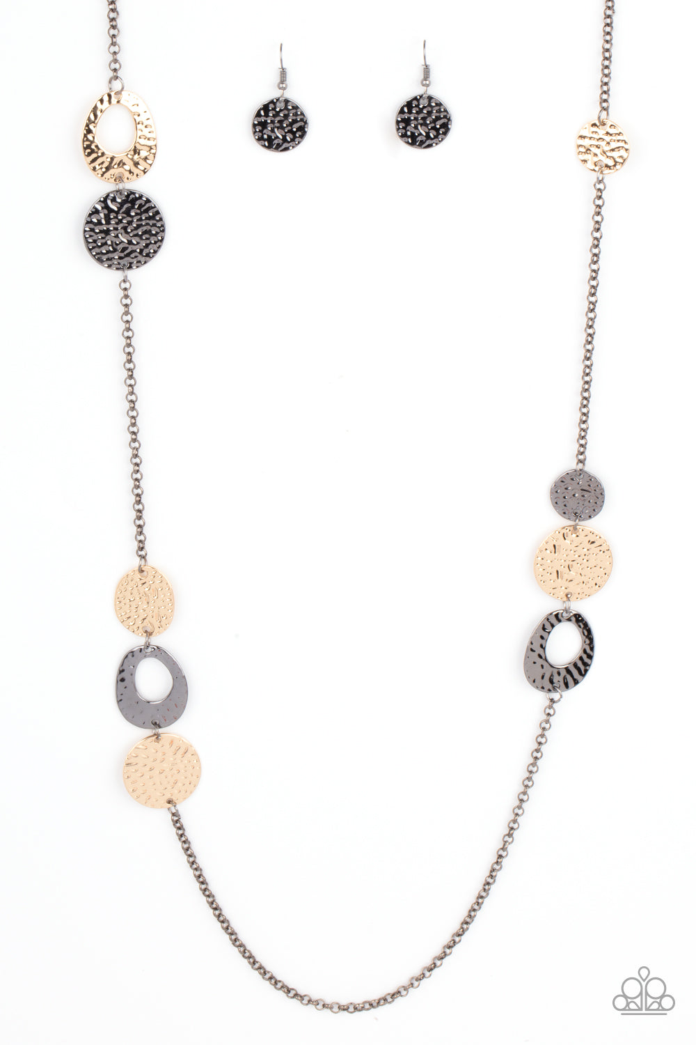 Gallery Guru - Black Gunmetal Necklace