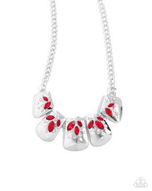 Jubilee Jingle - Red Necklace