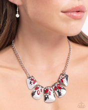 Load image into Gallery viewer, Jubilee Jingle - Red Necklace