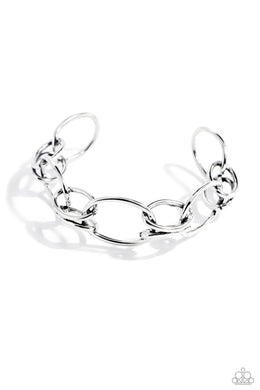 LINK or Swim - Silver Cuff Bracelet