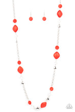 Load image into Gallery viewer, Light-Scattering Luminosity - Red Necklace