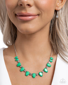 Malibu Marvel - Green Necklace