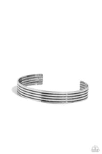 Load image into Gallery viewer, Metro Lineman - Silver Cuff Bracelet