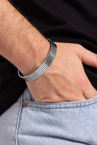 Metro Lineman - Silver Cuff Bracelet