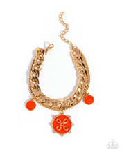 Load image into Gallery viewer, Preppy Present - Orange Bracelet