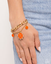 Load image into Gallery viewer, Preppy Present - Orange Bracelet