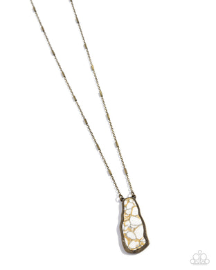 Set to Stun - Brass Necklace