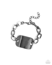 Load image into Gallery viewer, Sleek Suit - Black Gunmetal Bracelet