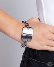 Load image into Gallery viewer, Sleek Suit - Black Gunmetal Bracelet