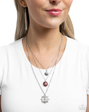 Load image into Gallery viewer, Anchor Arrangement - Red Necklace