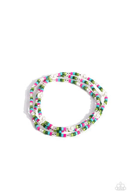 Colorblock Cache - Green Bracelets