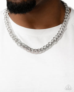 Coiled Conviction - Silver Necklace