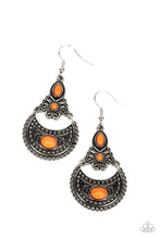 Load image into Gallery viewer, Sahara Samba - Orange Earrings