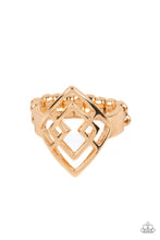 Load image into Gallery viewer, Diamond Duo - Gold Dainty Ring