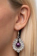 Load image into Gallery viewer, Crowns Required - Purple Earrings