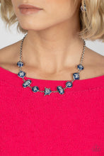 Load image into Gallery viewer, Fleek and Flecked - Blue Necklace