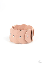 Load image into Gallery viewer, Rhapsodic Roundup - Pink Adjustable Snap Closure Bracelet