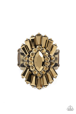 Daringly Deco - Brass Ring