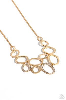 Limelight Lead - Gold Necklace