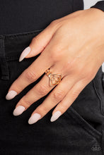 Load image into Gallery viewer, Diamond Duo - Gold Dainty Ring