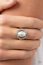 Load image into Gallery viewer, Seize the Shimmer - White Ring